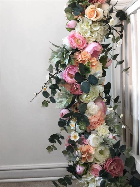 etsy garland|inexpensive floral garland.